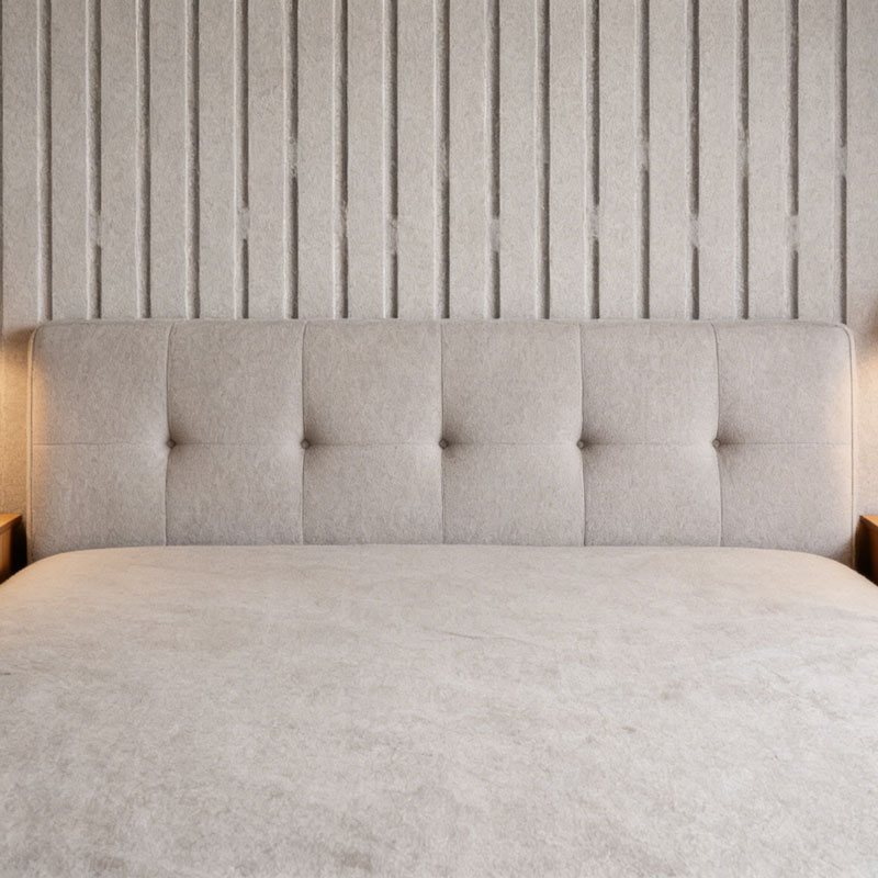 Slatted Polyester Fiber Acoustic Panel