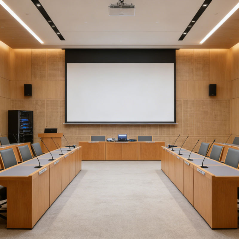 Perforated Wooden Acoustic Panel