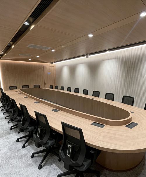 Grooved Wooden Acoustic Panel