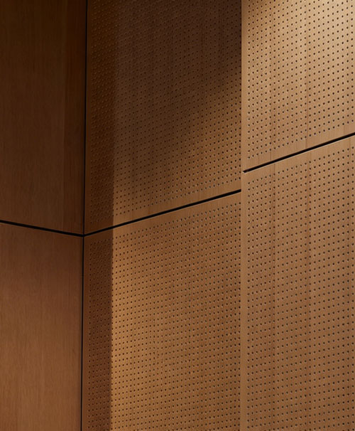 Perforated Wooden Acoustic Panel