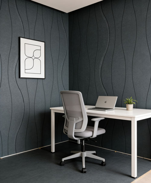 Engraved Felt Acoustic Panel