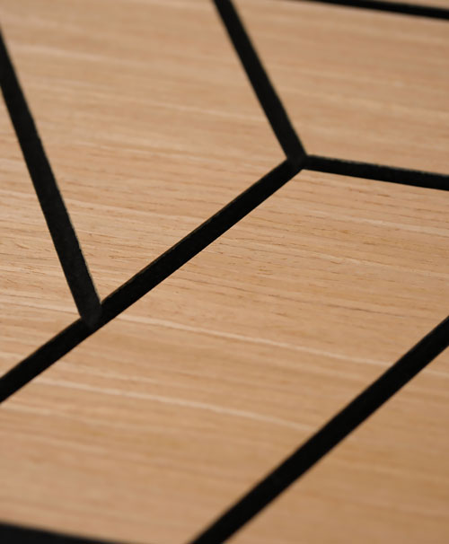 Veneer-Finished Polyester Acoustic Panel